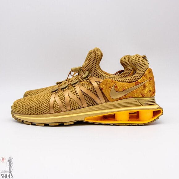 Nike Shox Gravity 'Metallic Gold' - Women's Size 9 - Picture 3 of 14